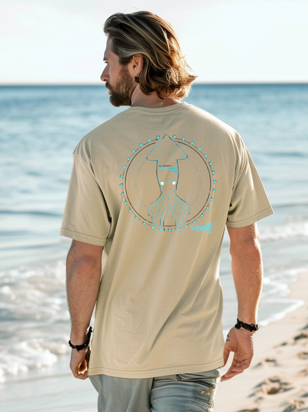 CoastlyCo Simple Squid T