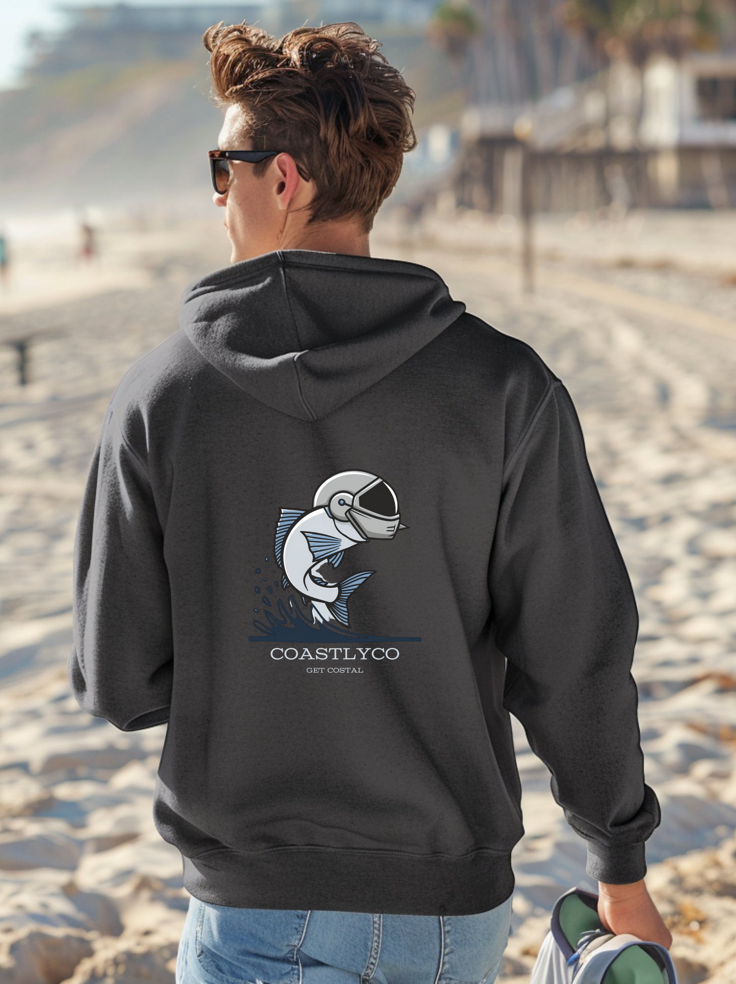 CoastlyCo Jet Fish Hoodie