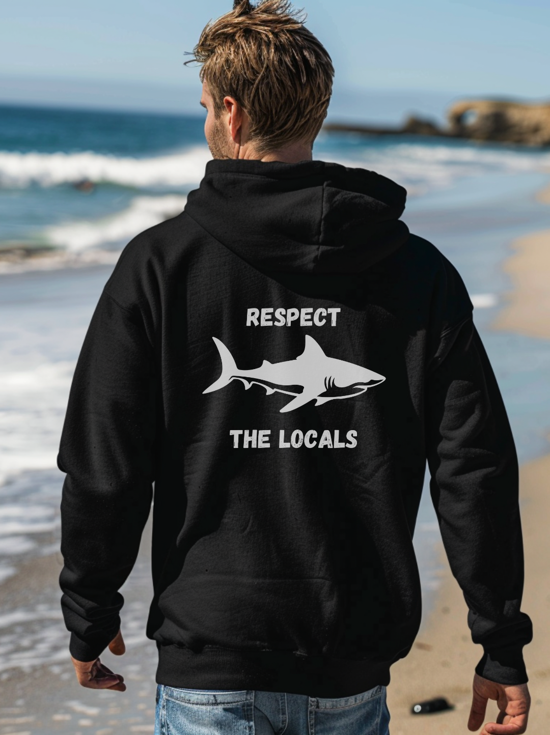 CoastlyCo Respect The Locals Hoddie